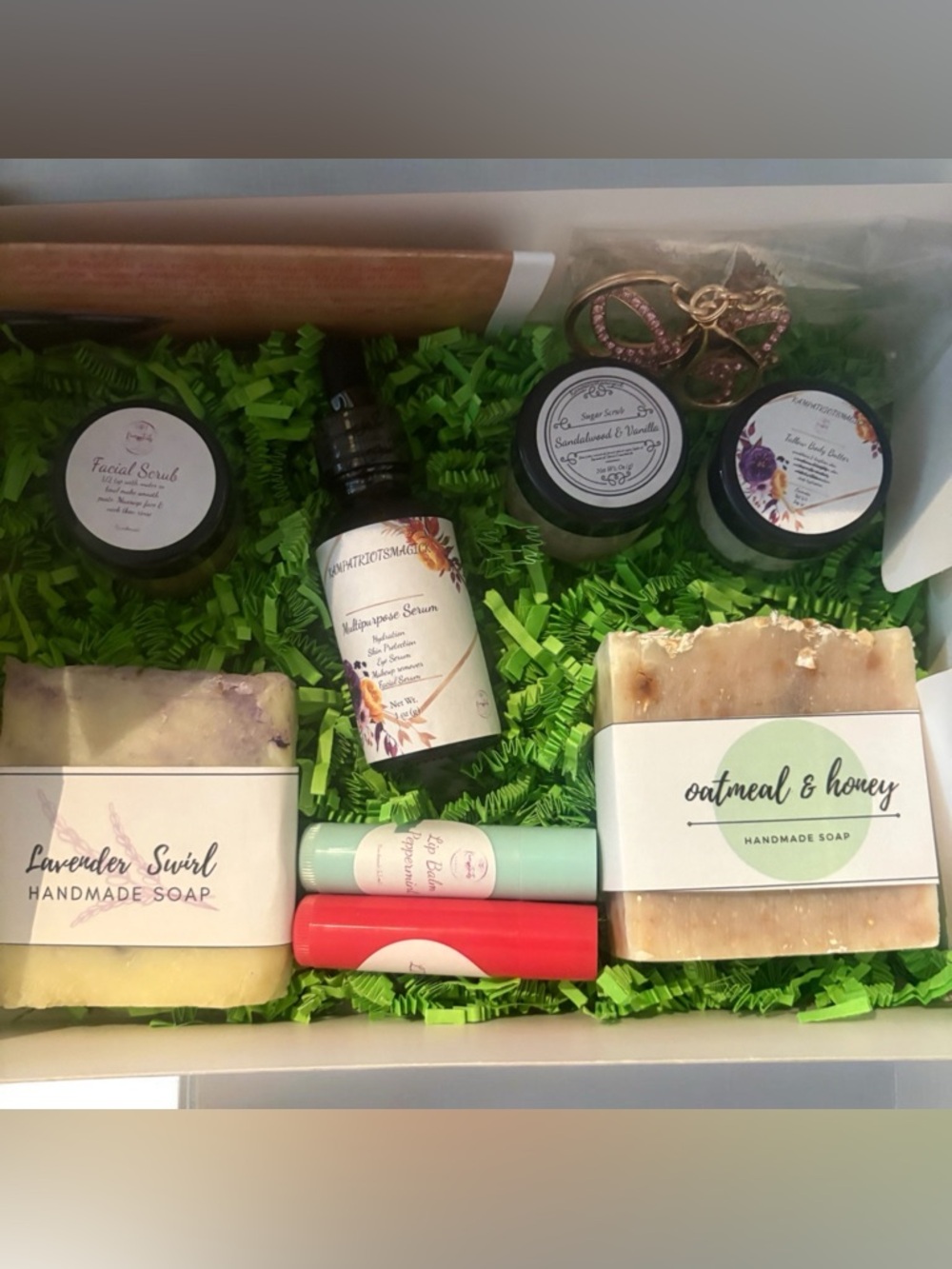 Handmade facial and body care gift set NIB